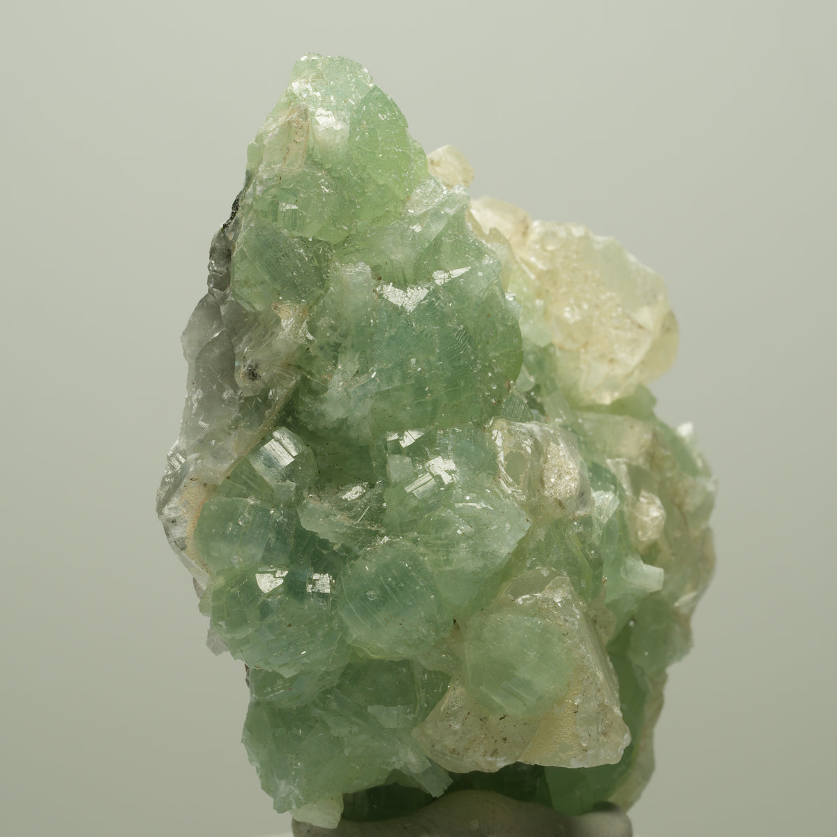 Seltene Prehnit, Epidot, Calcit Stufe Streep Mine Goboboseb Namibia 61*54*27mm #14675