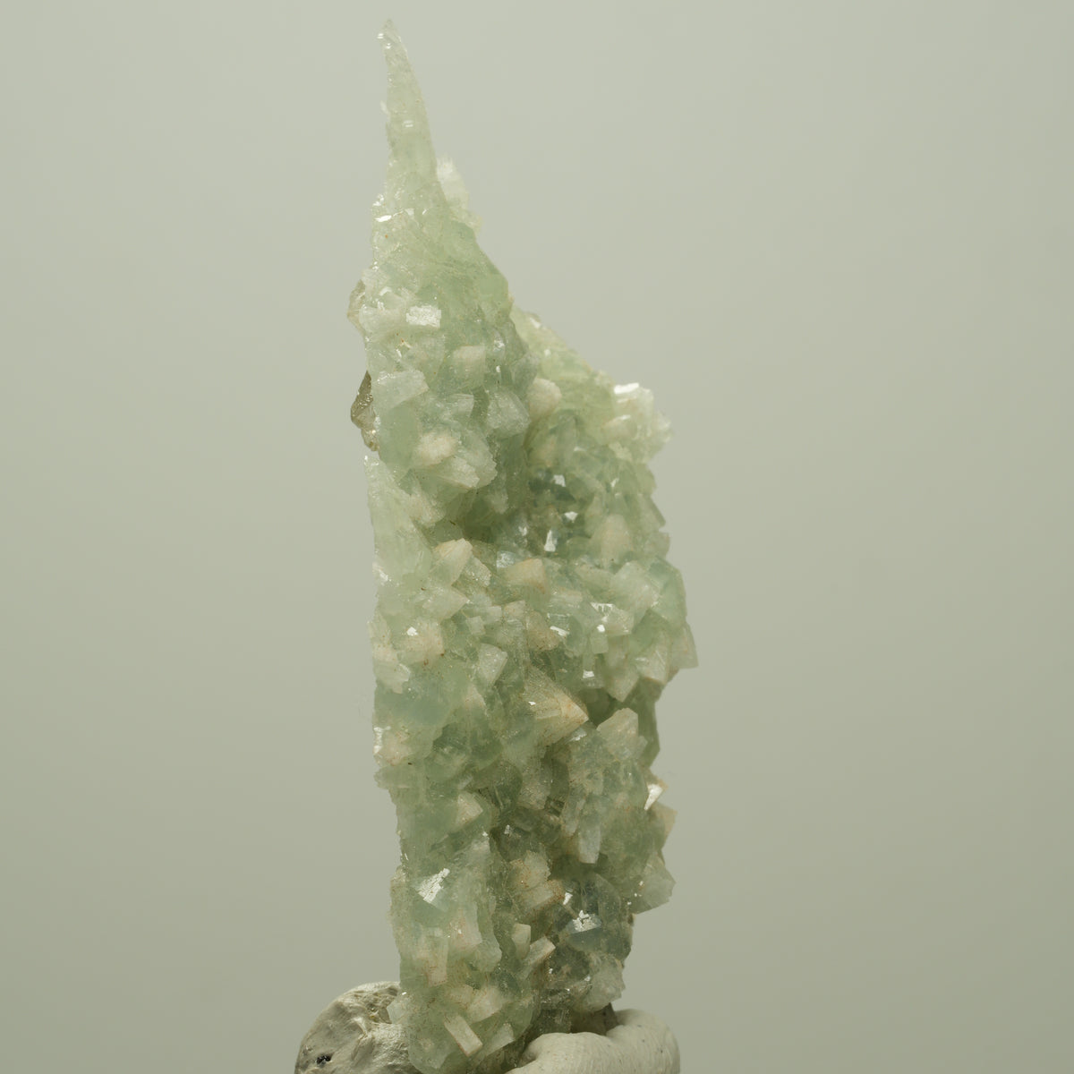 Seltene Prehnit, Epidot, Calcit Stufe Streep Mine Goboboseb Namibia 66*37*17mm #14680