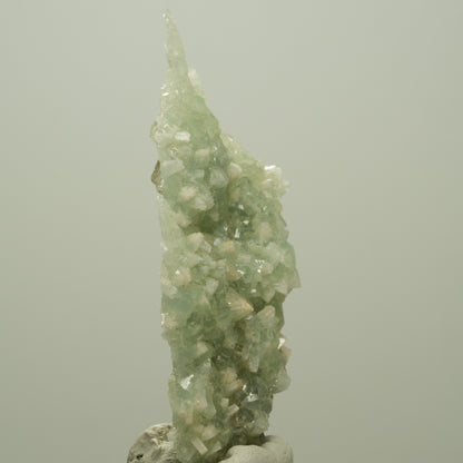 Seltene Prehnit, Epidot, Calcit Stufe Streep Mine Goboboseb Namibia 66*37*17mm #14680