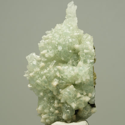 Seltene Prehnit, Epidot, Calcit Stufe Streep Mine Goboboseb Namibia 66*37*17mm #14680