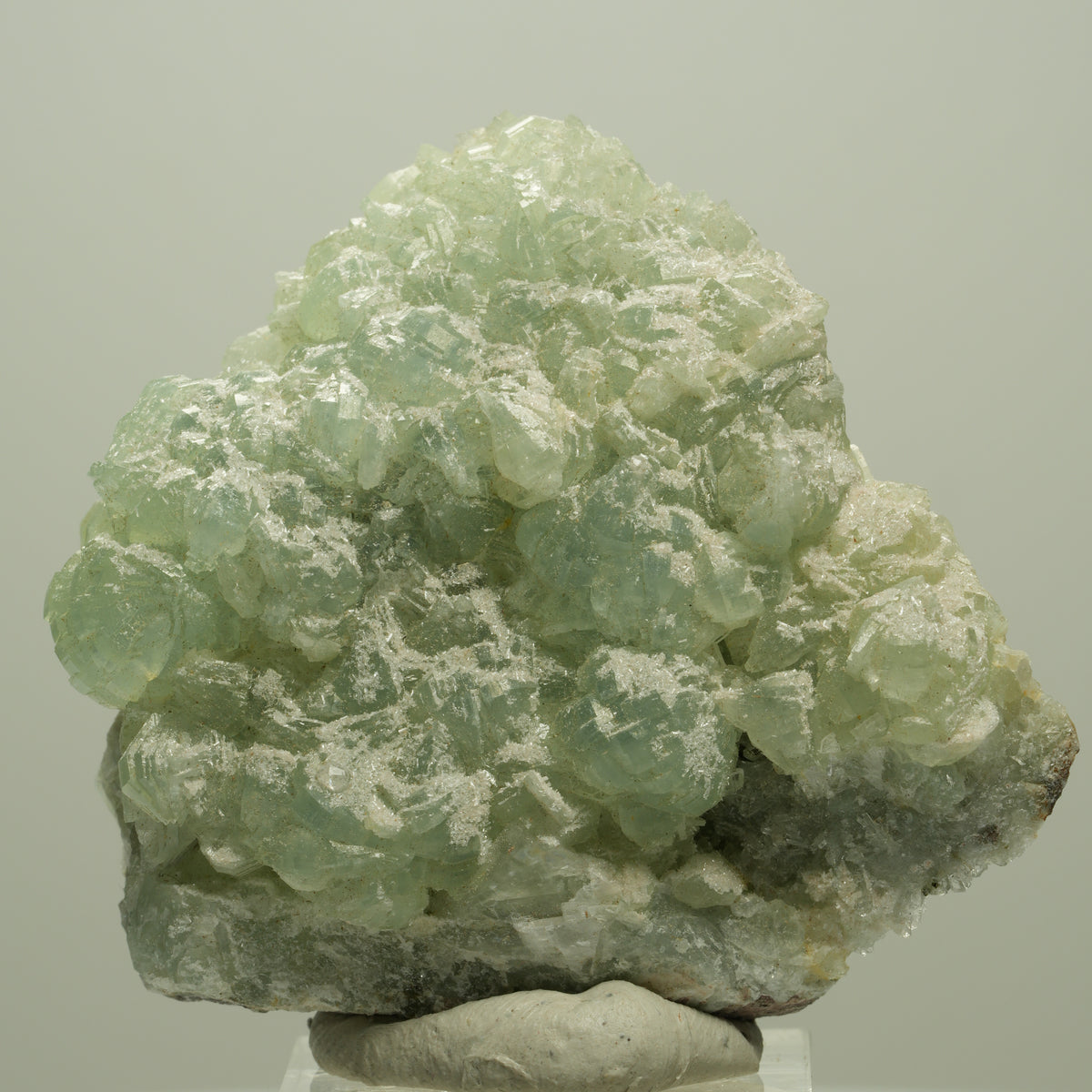 Seltene Prehnit, Analcim, Epidot Stufe Streep Mine Goboboseb Namibia 58*54*26mm #14681