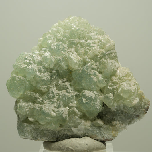 Seltene Prehnit, Analcim, Epidot Stufe Streep Mine Goboboseb Namibia 58*54*26mm #14681