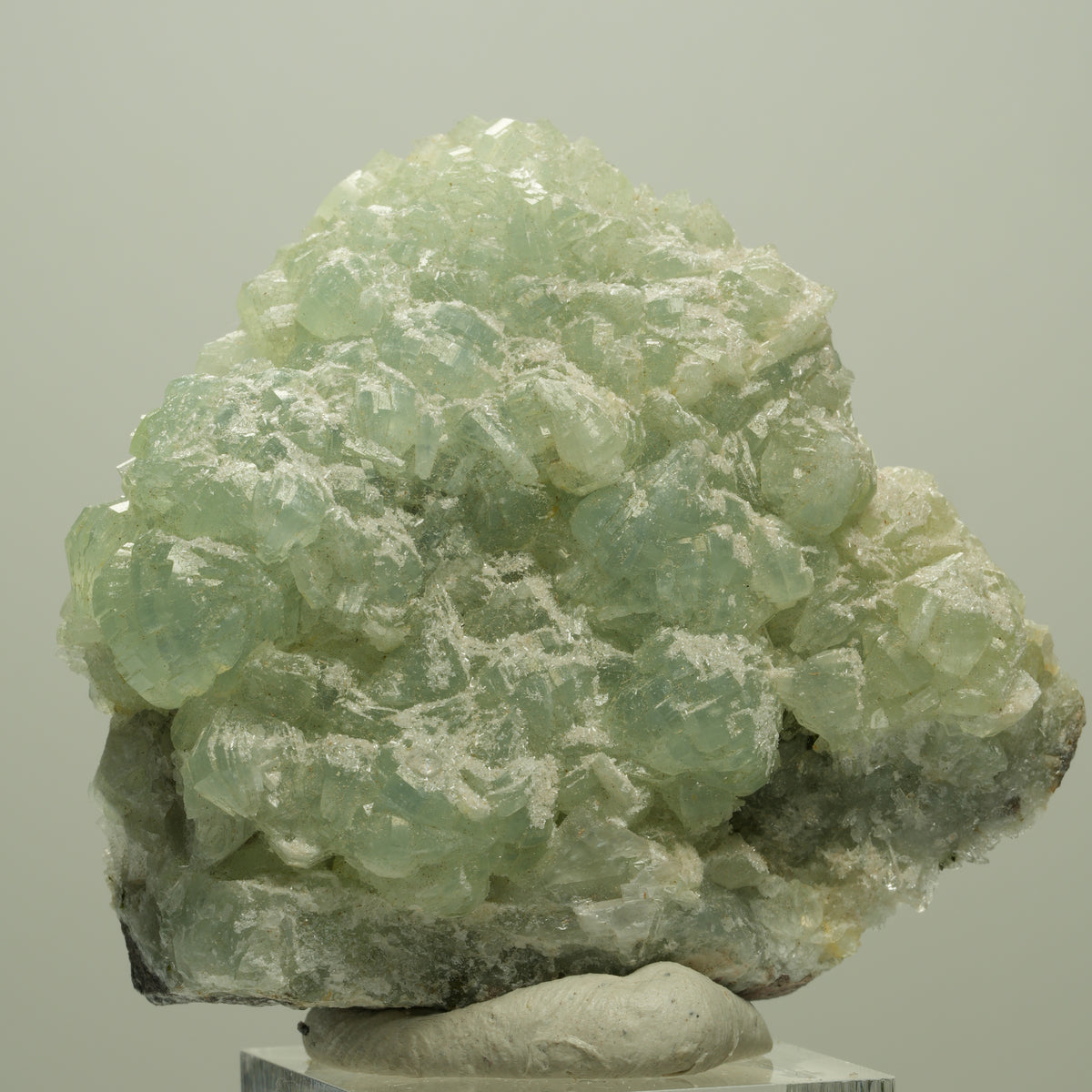 Seltene Prehnit, Analcim, Epidot Stufe Streep Mine Goboboseb Namibia 58*54*26mm #14681