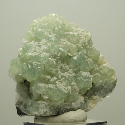 Seltene Prehnit, Analcim, Epidot Stufe Streep Mine Goboboseb Namibia 58*54*26mm #14681