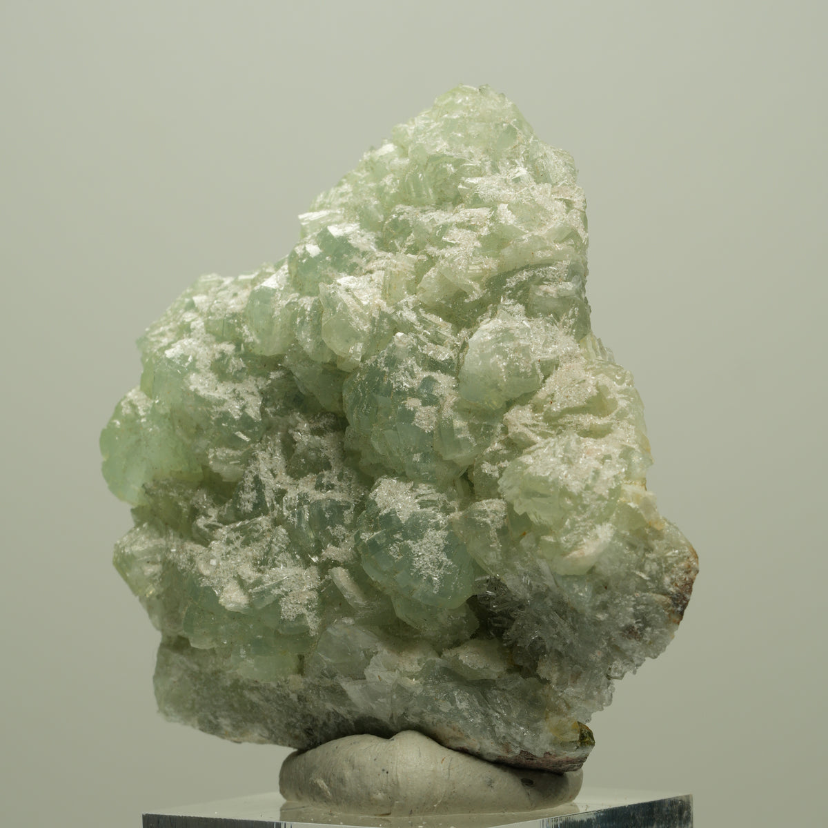 Seltene Prehnit, Analcim, Epidot Stufe Streep Mine Goboboseb Namibia 58*54*26mm #14681