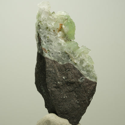 Quarz, Prehnit, Calcit, Analcim, Epidot auf Matrix Streep Mine, Namibia 80*52*31mm #14682