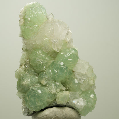 Quarz, Prehnit, Calcit, Analcim, Epidot auf Matrix Streep Mine, Namibia 82*55*25mm #14684