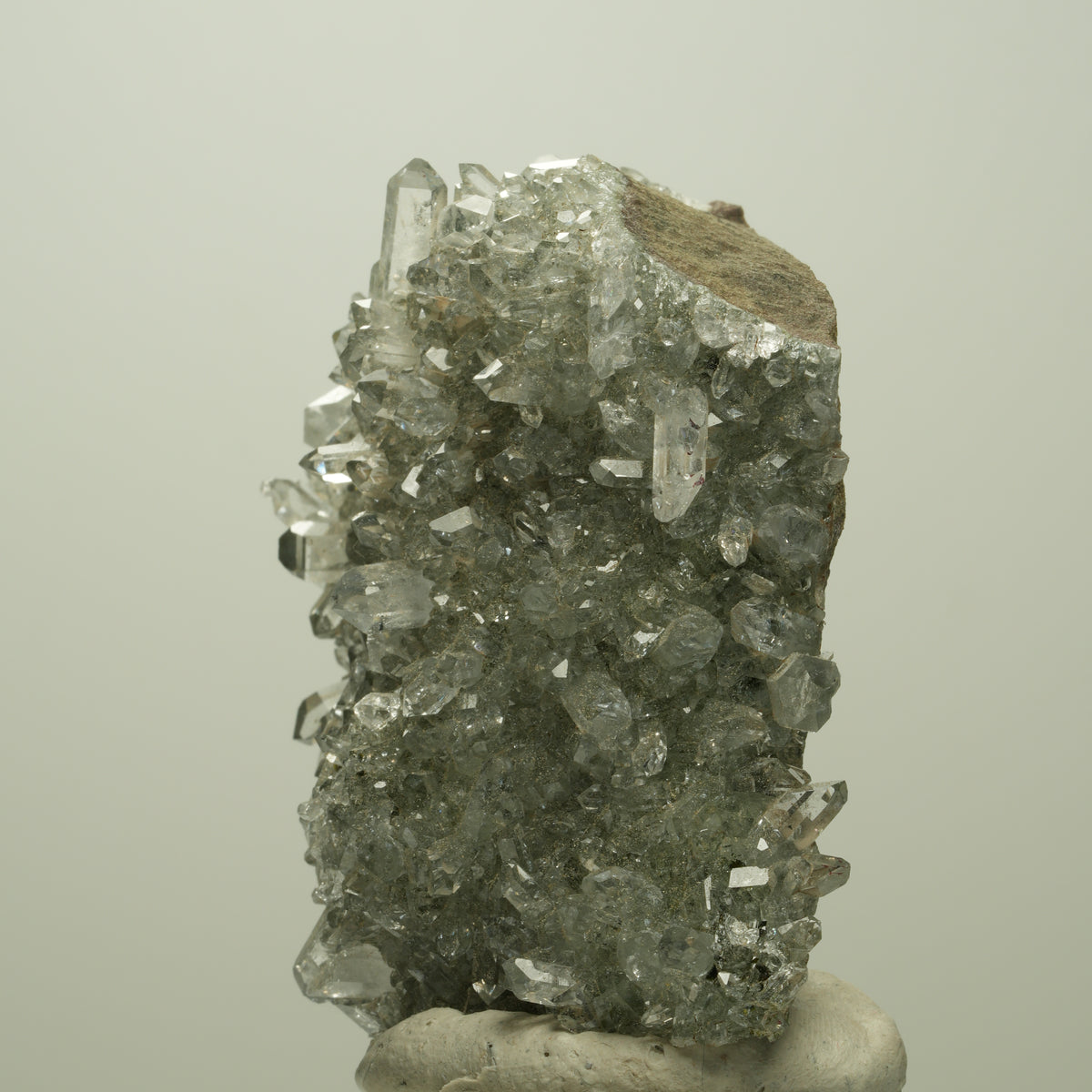 Harlekin Starburst Quarz, Analcim, Epidot, Matrix Streep Mine Namibia 58*54*28mm #14685
