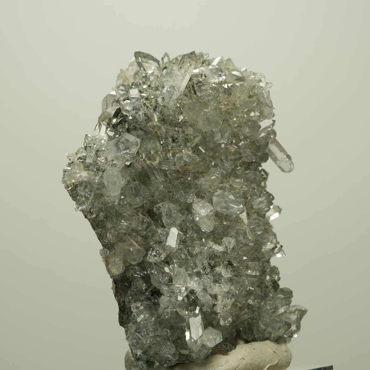 Harlekin Starburst Quarz, Analcim, Epidot, Matrix Streep Mine Namibia 58*54*28mm #14685
