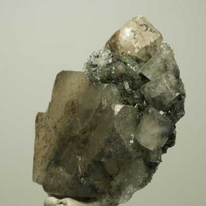 Calcit Würfel, Quarz, Analcim, Epidot auf Matrix Streep Mine, Namibia 77*58*36mm #14688