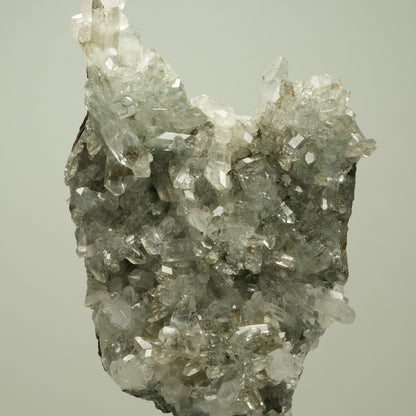 Starburst Quarz, Analcim, Epidot auf Matrix Streep Mine Goboboseb Namibia 97*62*39mm #14690