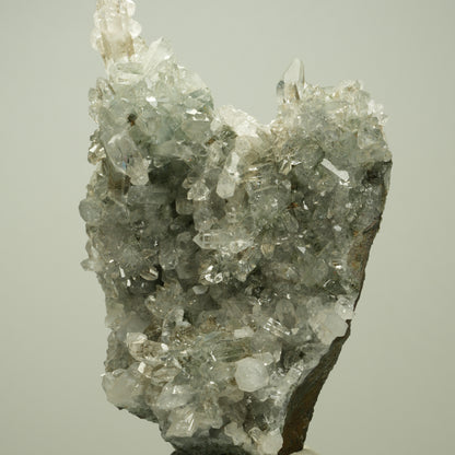 Starburst Quarz, Analcim, Epidot auf Matrix Streep Mine Goboboseb Namibia 97*62*39mm #14690