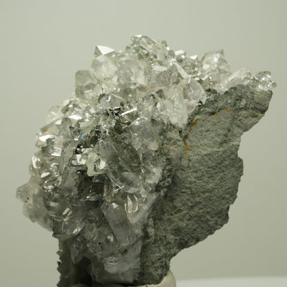 Harlekin Starburst Quarz, Prehnit, Calcit, Epidot, Matrix Streep Mine, Namibia 74*57*49mm #14691