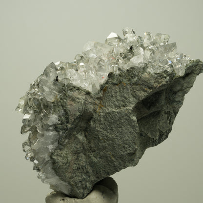Harlekin Starburst Quarz, Prehnit, Calcit, Epidot, Matrix Streep Mine, Namibia 74*57*49mm #14691