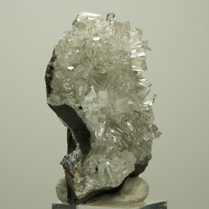 Harlekin Starburst Quarz, Prehnit, Analcim, Epidot, Matrix Streep Mine, Namibia 70*48*30mm #14693
