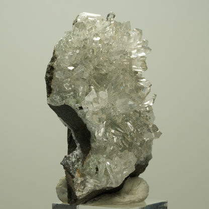 Harlekin Starburst Quarz, Prehnit, Analcim, Epidot, Matrix Streep Mine, Namibia 70*48*30mm #14693