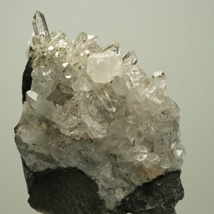 Harlekin Starburst Quarz, Prehnit, Calcit, Epidot, Matrix Streep Mine, Namibia 81*64*45mm #14694