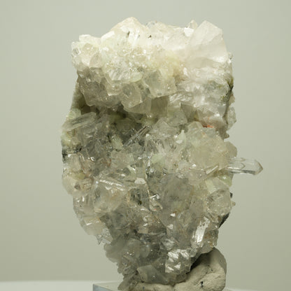 Harlekin Starburst Quarz, Prehnit, Calcit, Epidot, Matrix Streep Mine, Namibia 77*49*42mm #14699