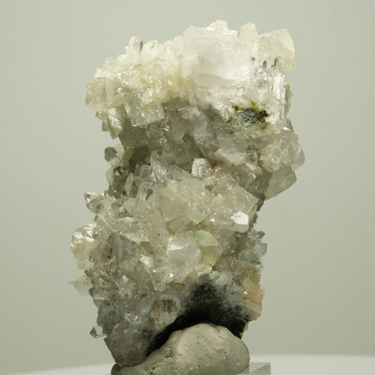 Harlekin Starburst Quarz, Prehnit, Calcit, Epidot, Matrix Streep Mine, Namibia 77*49*42mm #14699