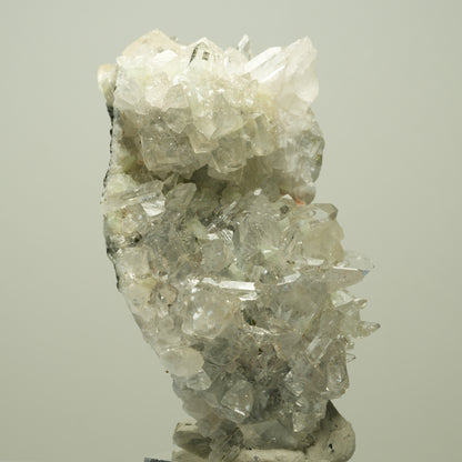 Harlekin Starburst Quarz, Prehnit, Calcit, Epidot, Matrix Streep Mine, Namibia 77*49*42mm #14699
