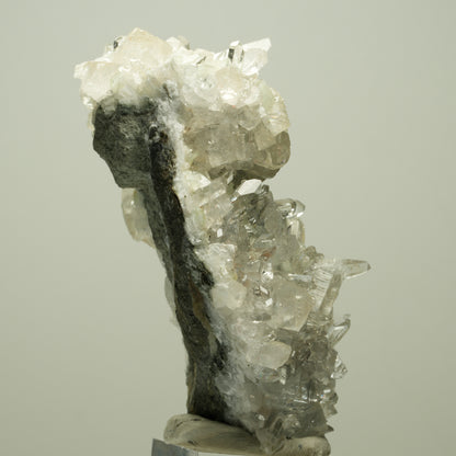 Harlekin Starburst Quarz, Prehnit, Calcit, Epidot, Matrix Streep Mine, Namibia 77*49*42mm #14699