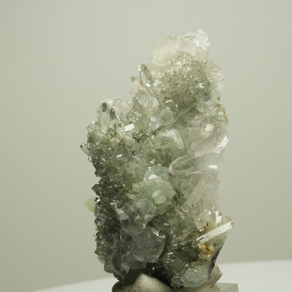 Starburst Quarz, Prehnit, Calcit, Analcim, Epidot, Matrix Streep Mine, Namibia 67*52*30mm #14700