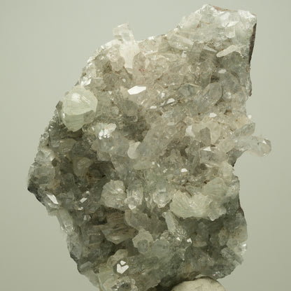 Harlekin Starburst Quarz, Prehnit, Analcim, Epidot, Matrix Streep Mine, Namibia 82*61*25mm #14702