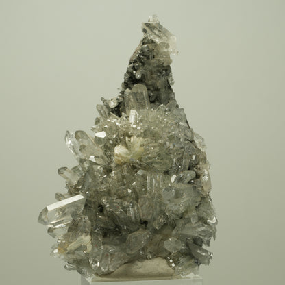 Harlekin Starburst Quarz, Prehnit, Epidot auf Matrix Streep Mine, Namibia 78*49*41mm #14704