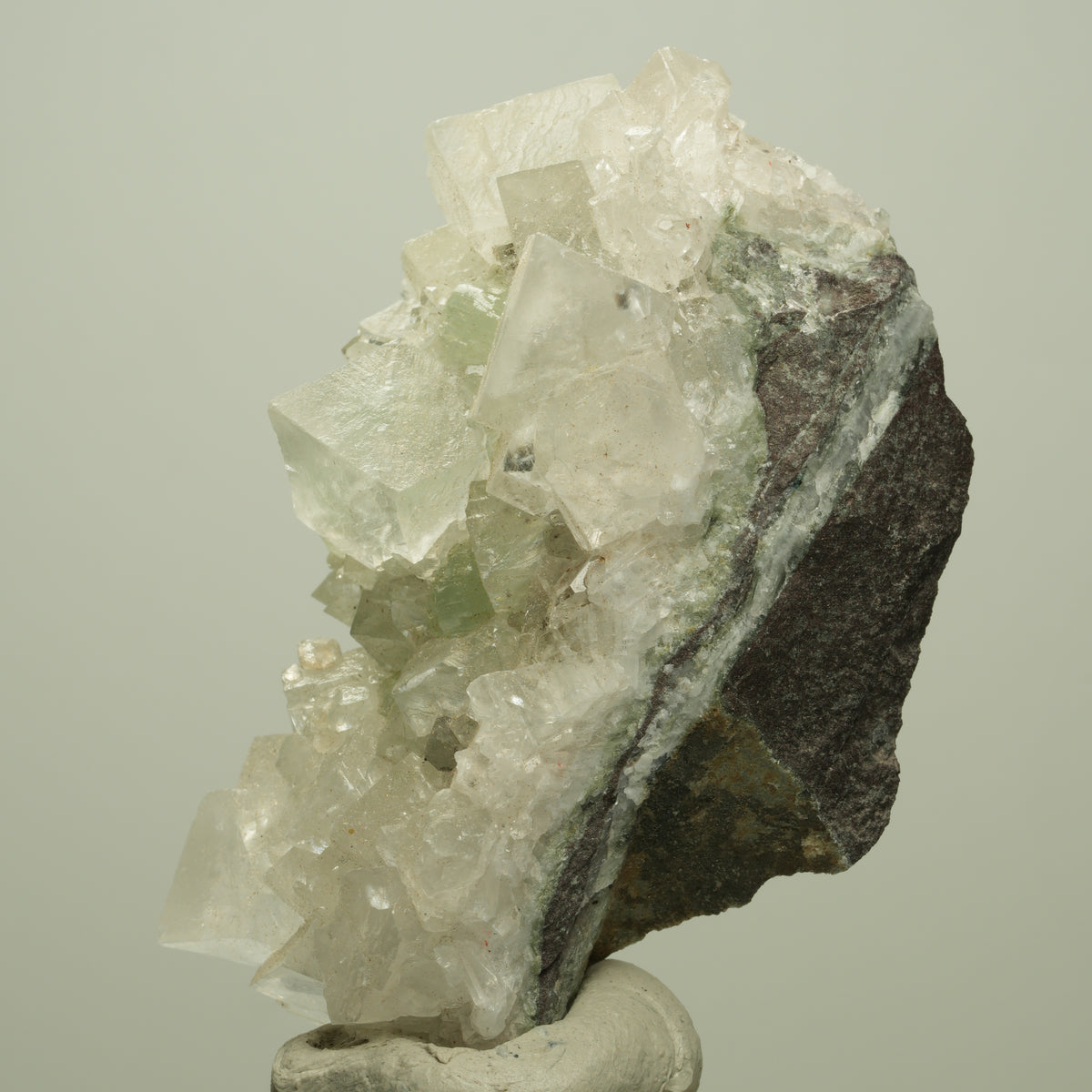 Starburst Quarz, Prehnit, Calcit, Analcim, Epidot, Matrix Streep Mine, Namibia 70*40*38mm #14709