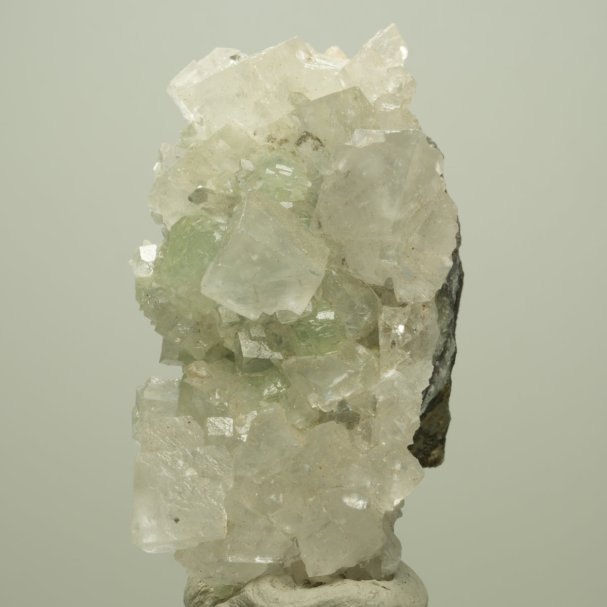 Starburst Quarz, Prehnit, Calcit, Analcim, Epidot, Matrix Streep Mine, Namibia 70*40*38mm #14709