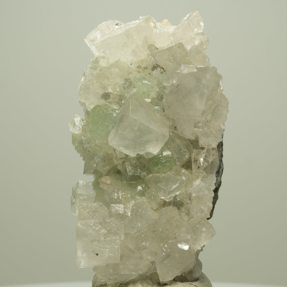 Starburst Quarz, Prehnit, Calcit, Analcim, Epidot, Matrix Streep Mine, Namibia 70*40*38mm #14709