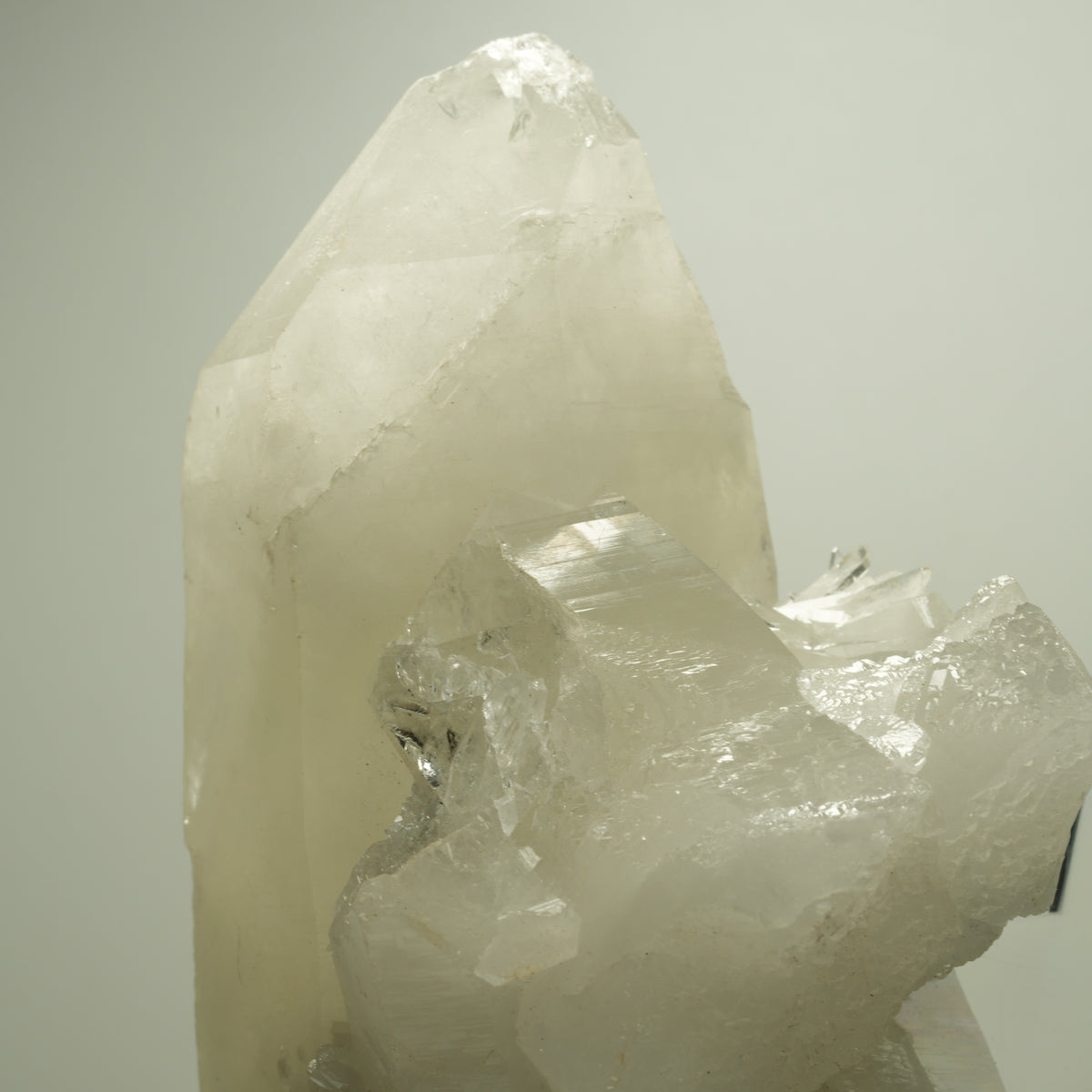 Große Bergkristall, Quarz Stufe Unbekannt 108*78*53mm #14717