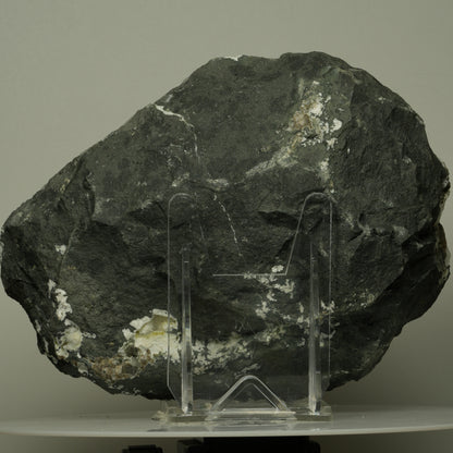 XXL Okenit-Geode auf Basaltgestein  Malad, Mumbai, MH, Indien 175*135*78mm #14721