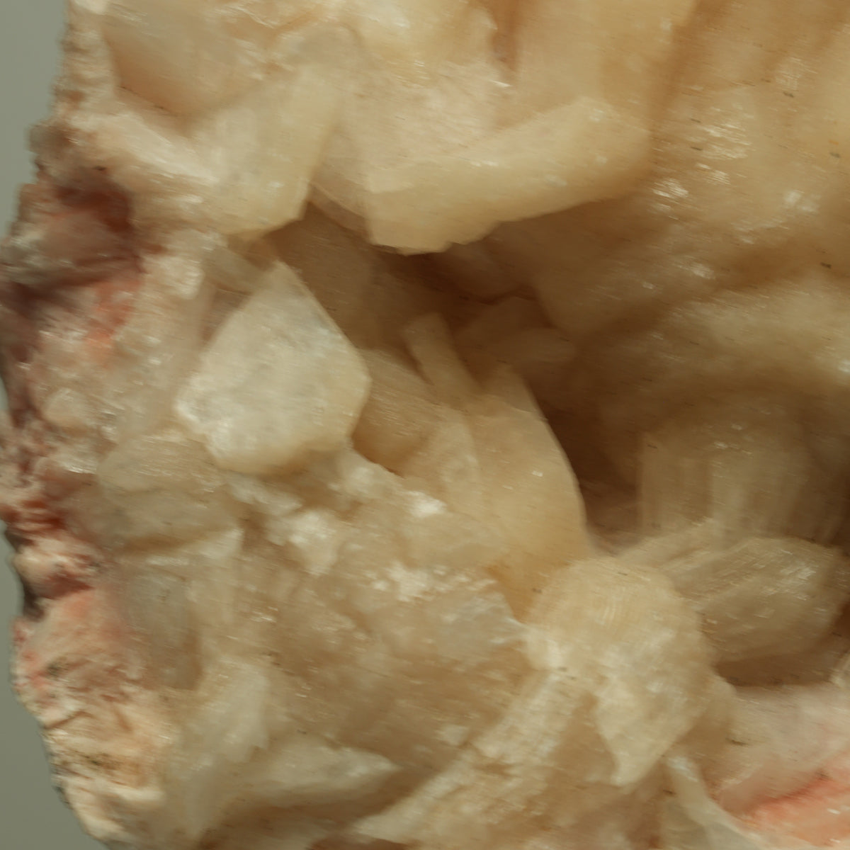 XL Stilbit-Geode mit Seladonit Poona, Indien 116*105*66mm #14723