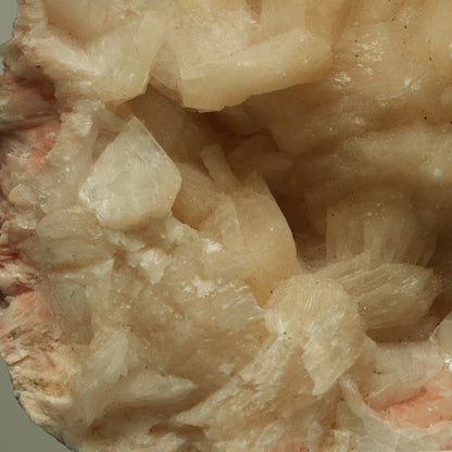 XL Stilbit-Geode mit Seladonit Poona, Indien 116*105*66mm #14723