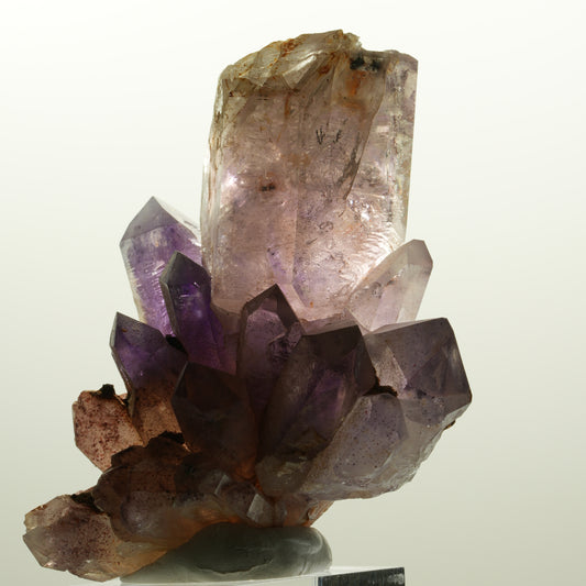 Seltene Skelett Phantom Amethyst Zepter Gruppe Brandberg, Namibia 67*54*55mm #14736