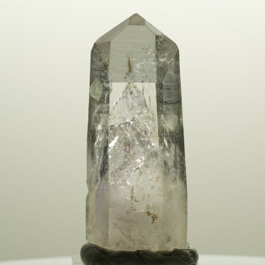 Lemurian Phantom Amethyst mit Prehnit Streep Mine, Goboboseb, Namibia 59*24*21mm #14744