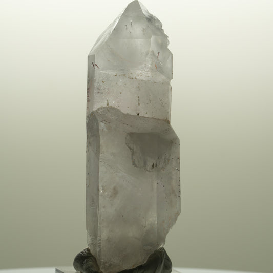 Harlekin Skelett Phantom Amethyst Spitze Streep Mine, Goboboseb, Namibia 76*26*22mm #14745