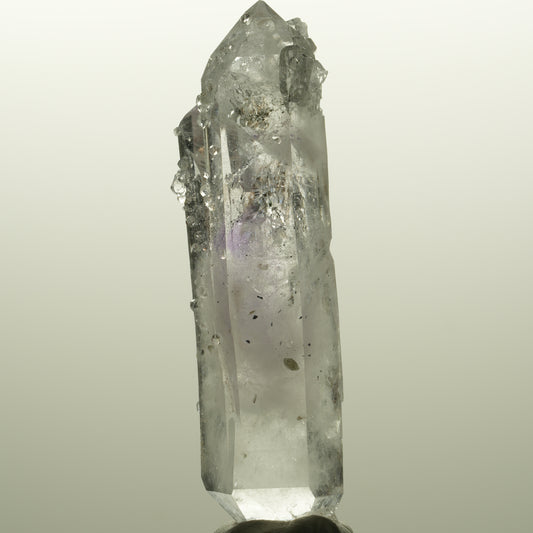Skelett Phantom Amethyst DT mit Analcim, Hämatit, Prehnit Streep Mine, Namibia 76*21*19mm #14754
