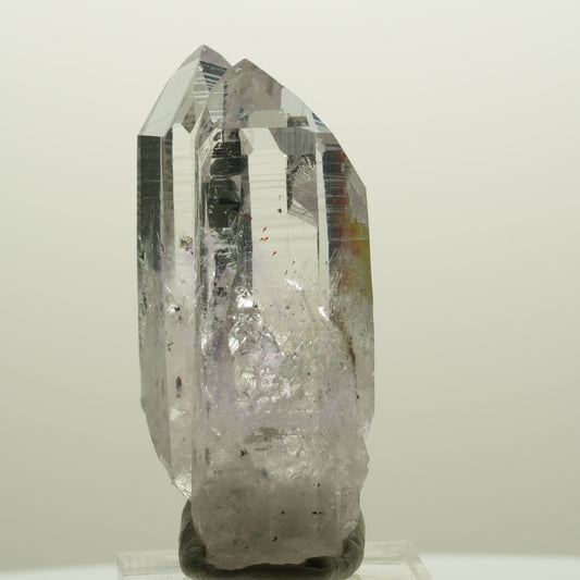Harlekin Lemurian Phantom Amethyst Gruppe Streep Mine, Goboboseb, Namibia 54*24*19mm #14760