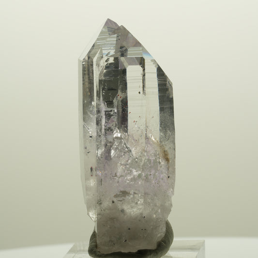 Harlekin Lemurian Phantom Amethyst Gruppe Streep Mine, Goboboseb, Namibia 54*24*19mm #14760