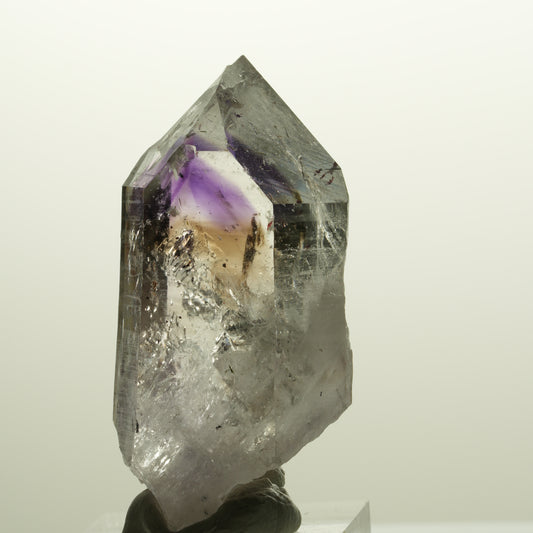 Harlekin Lemurian Phantom Amethyst Spitze Streep Mine, Goboboseb, Namibia 54*26*22mm #14783