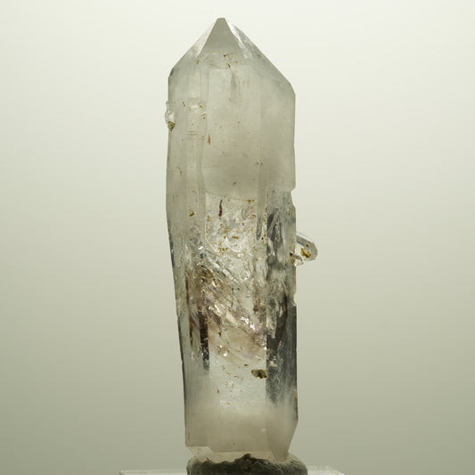 XL Enhydro Skelett Amethyst DT Prehnit Hämatit große Blase Streep Mine Namibia 104*34*26mm #14790