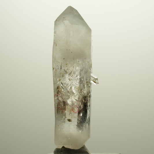XL Enhydro Skelett Amethyst DT Prehnit Hämatit große Blase Streep Mine Namibia 104*34*26mm #14790