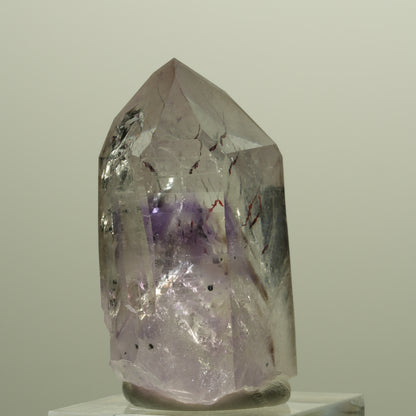 Harlekin Lemurian Phantom Amethyst Spitze Streep Mine, Goboboseb, Namibia 42*28*18mm #14795