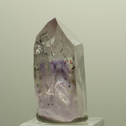 Harlekin Lemurian Phantom Amethyst Spitze Streep Mine, Goboboseb, Namibia 42*28*18mm #14795