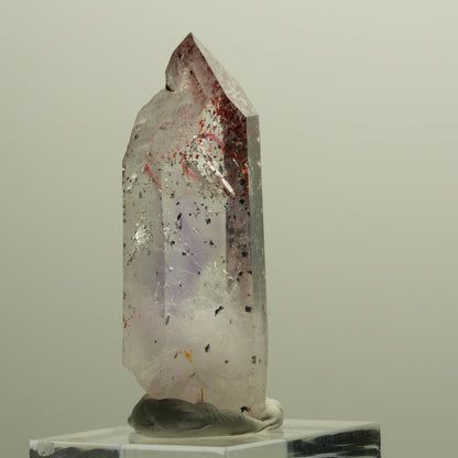 Enhydro Harlekin Lemurian Phantom Amethyst, große Blase Streep Mine, Namibia 47*18*13mm #14796