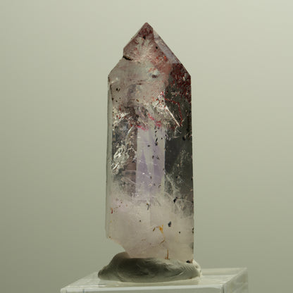 Enhydro Harlekin Lemurian Phantom Amethyst, große Blase Streep Mine, Namibia 47*18*13mm #14796