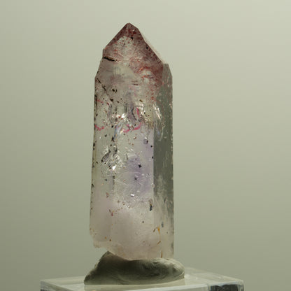 Enhydro Harlekin Lemurian Phantom Amethyst, große Blase Streep Mine, Namibia 47*18*13mm #14796