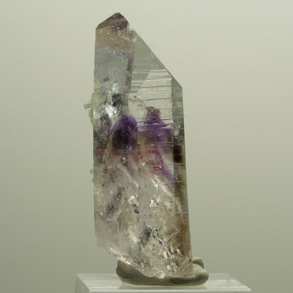 Enhydro Lemurian Phantom Amethyst Analcim Prehnit 2x Blase Streep Mine Namibia 52*24*17mm #14797
